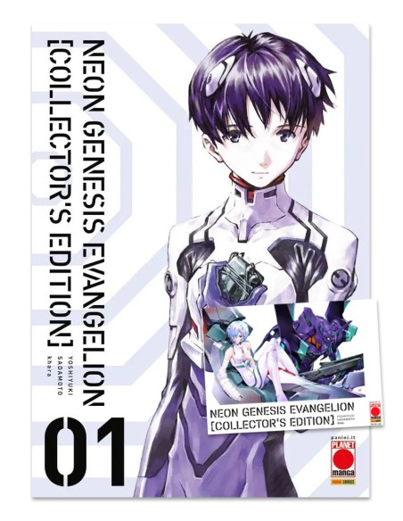 Manga Neon Genesis Evangelion Collector S Edition Vol Con Cartolina