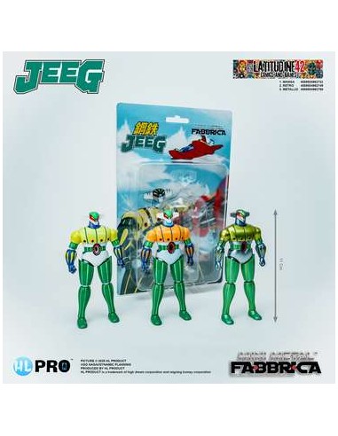 HL Pro Mini Metal Kotetsu Jeeg Yellow...