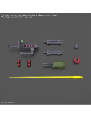 Bandai Gallus-J AMX-101 Neon Zeon...