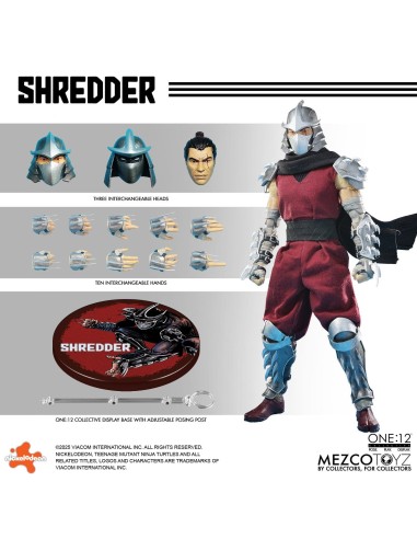 Mezco Toys Shredder Teenage Mutant...