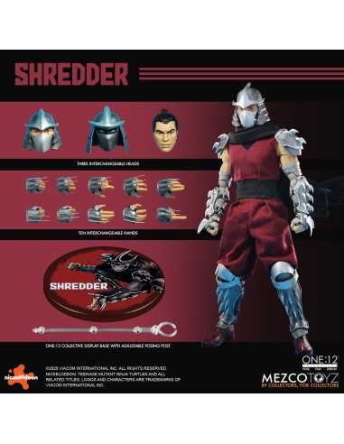 Mezco Toys Shredder Teenage Mutant...
