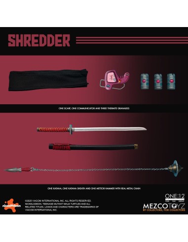 Mezco Toys Shredder Teenage Mutant...