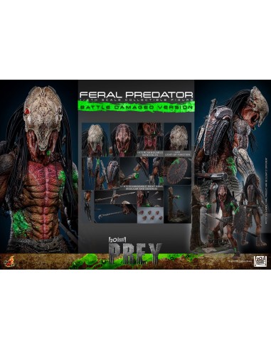 Hot Toys Prey 1/6 Feral Predator...