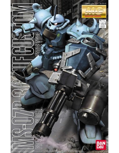 Bandai MS-07B 3 Gouf Custom Master Grade