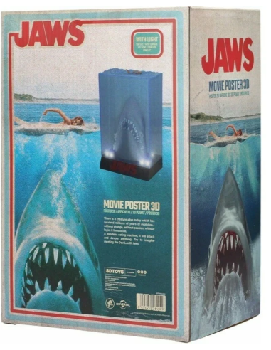 Jaws 3D Poster 50th Anniversary Light...