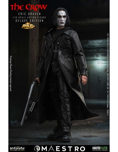 Infinite Statue The Crow Deluxe Gold...