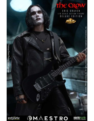 Infinite Statue The Crow Deluxe Gold...