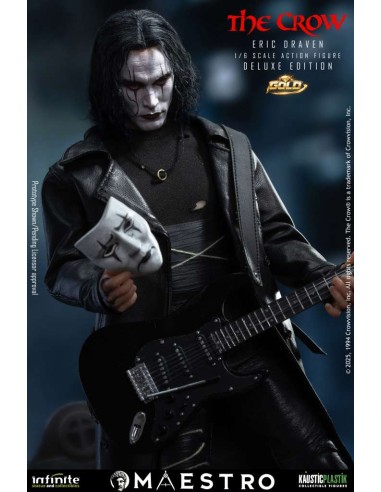 Infinite Statue The Crow Deluxe Gold...