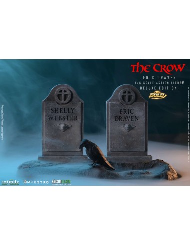 Infinite Statue The Crow Deluxe Gold...