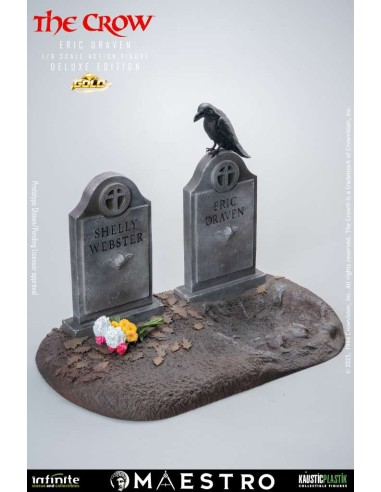 Infinite Statue The Crow Deluxe Gold...