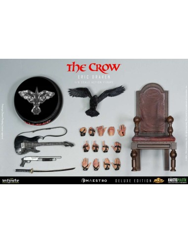 Infinite Statue The Crow Deluxe Gold...