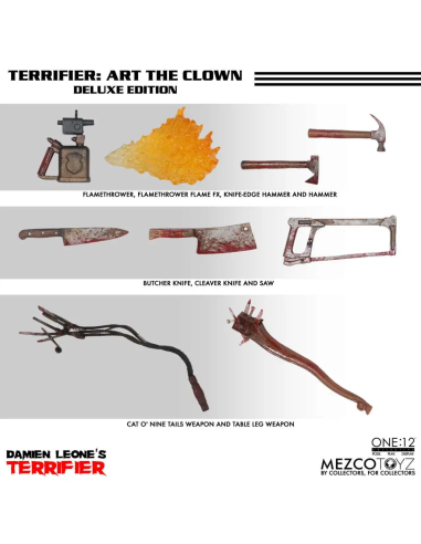 Mezco Toys One 12 Terrifier Art The...