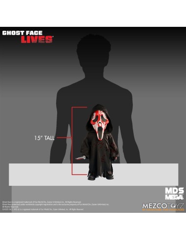 Mezco Toys Scream MDS Roto Plush Doll...