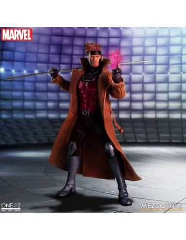 Mezco Toys Marvel 1/12 Gambit