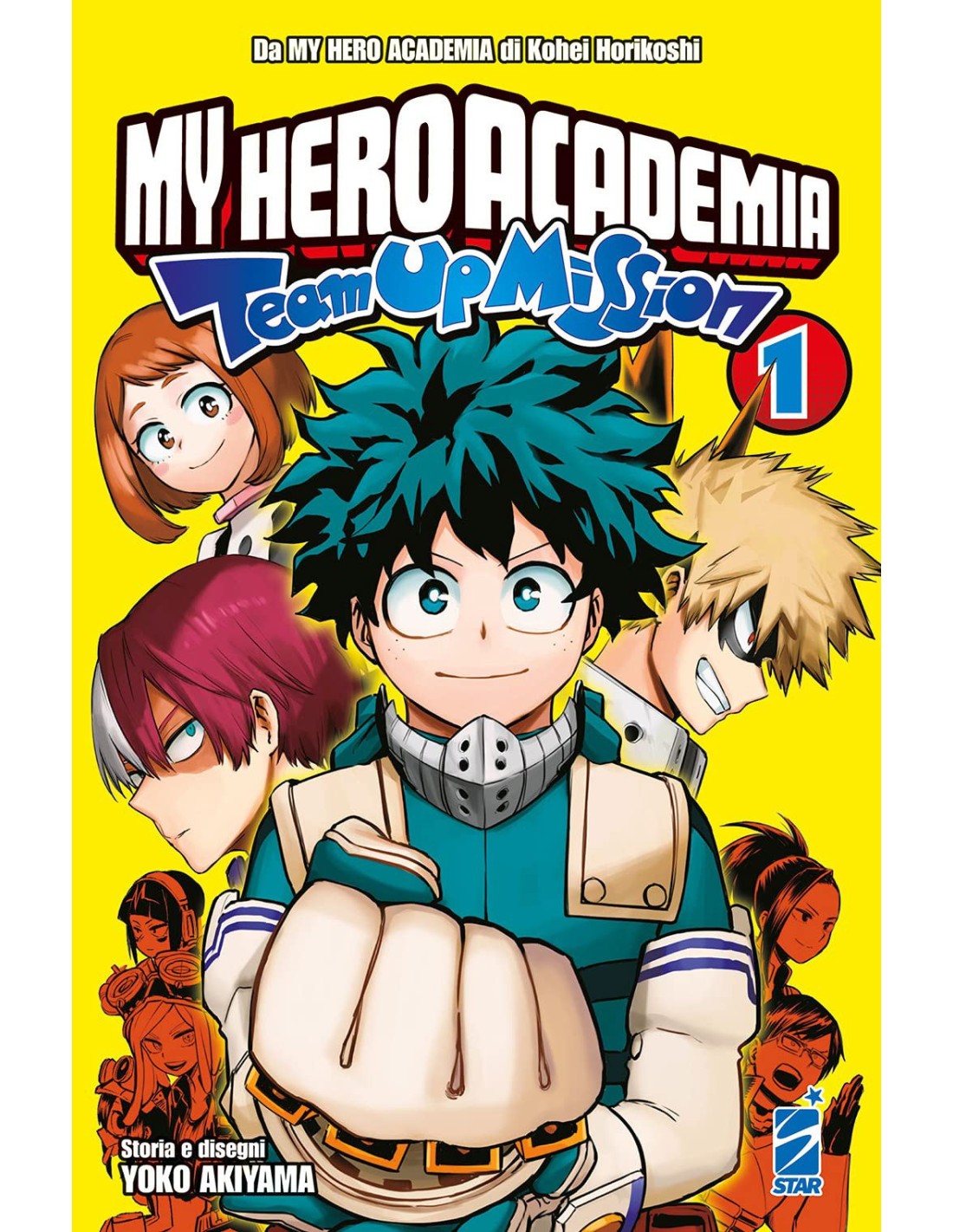manga MY HERO ACADEMIA TEAM UP MISSION Nr. 1 Edizioni Star Comics
