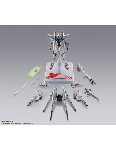 Gundam F91 Chronicle White Metal Build