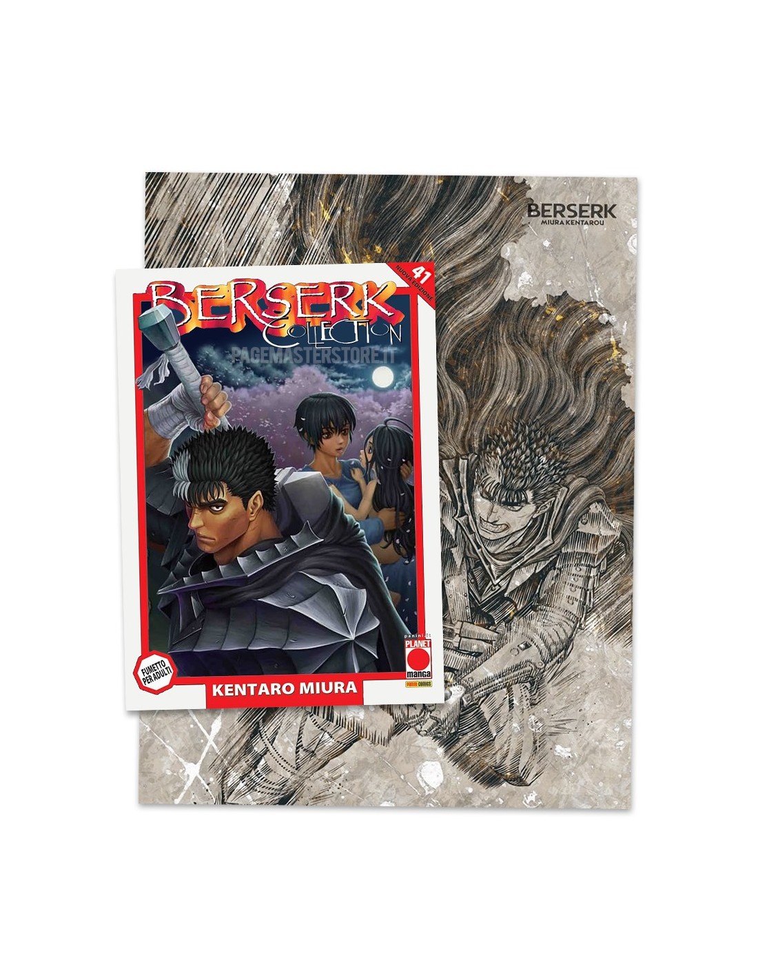 Pre-ordine BERSERK Nr. 41 SPECIAL MEMORIAL EDITION Panini Planet Manga