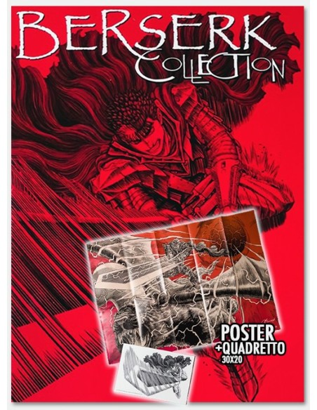 manga BERSERK COLLECTION Nr. 41 SPECIAL EDITION con Poster + Quadretto  Edizioni Panini Planet