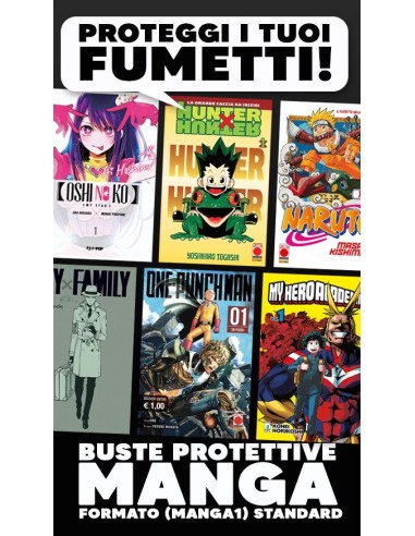 Manicomix fumetti 100 buste protettive comics 1