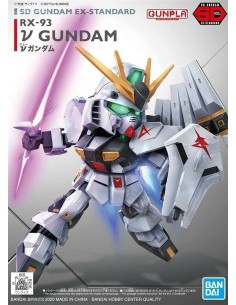 SD Gundam Nu RX-93 Bandai...