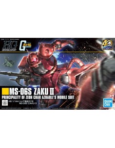 Zaku II Ms-06s Bandai Hg...