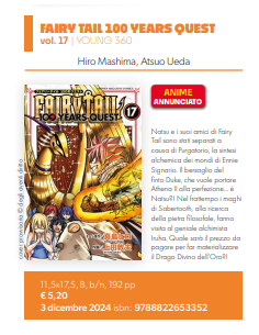 manga FAIRY TAIL 100 YEARS...