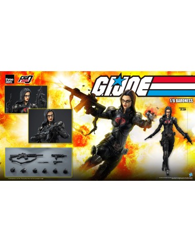 G.I. Joe FigZero 1/6 Baroness Threezero G.I. Joe FigZero 1/6 Baroness Threezero