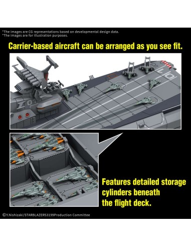 Yamato 3199 class battlecarrier...