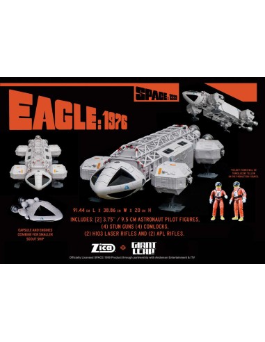 Space 1999 Eagle 1976 Retro Dinky... Space 1999 Eagle 1976 Retro Dinky...