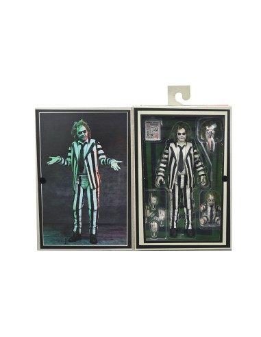 Neca Beetlejuice 2 Ultimate Striped Suit
