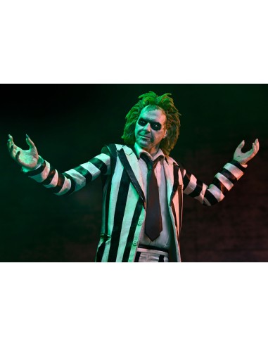 Neca Beetlejuice 2 Ultimate Striped Suit