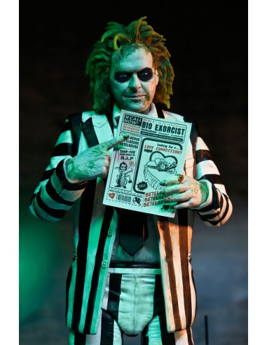 Neca Beetlejuice 2 Ultimate Striped Suit