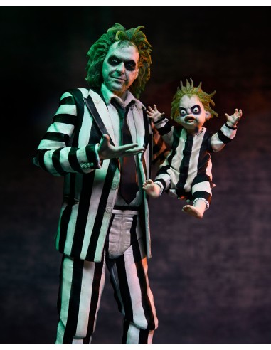 Neca Beetlejuice 2 Ultimate Striped Suit