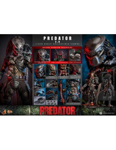 Hot Toys Predator Movie Masterpiece... Hot Toys Predator Movie Masterpiece...