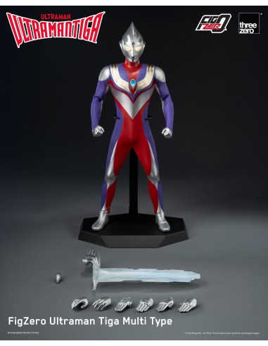 Ultraman Tiga FigZero Action Figure... Ultraman Tiga FigZero Action Figure...