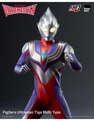 Ultraman Tiga FigZero Action Figure... Ultraman Tiga FigZero Action Figure...