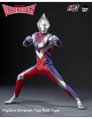 Ultraman Tiga FigZero Action Figure... Ultraman Tiga FigZero Action Figure...