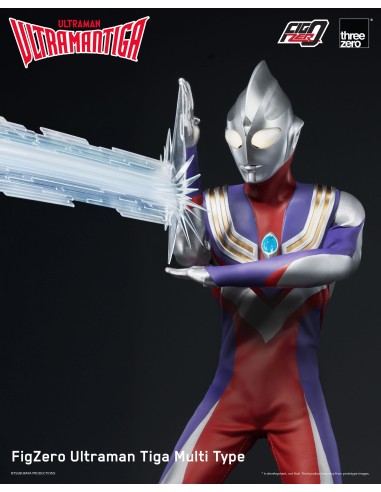 Ultraman Tiga FigZero Action Figure... Ultraman Tiga FigZero Action Figure...