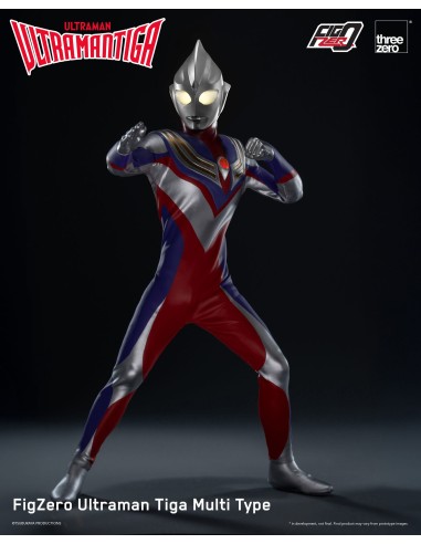 Ultraman Tiga FigZero Action Figure... Ultraman Tiga FigZero Action Figure...