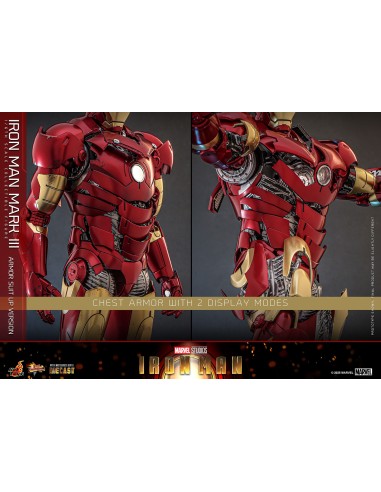 Hot Toys Iron Man Movie Masterpiece... Hot Toys Iron Man Movie Masterpiece...