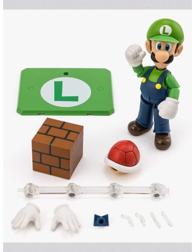 Bandai Super Mario Luigi S.H. Figuarts Bandai Super Mario Luigi S.H. Figuarts