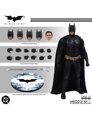 Mezco Toys The Dark Knight 1/12 Batman