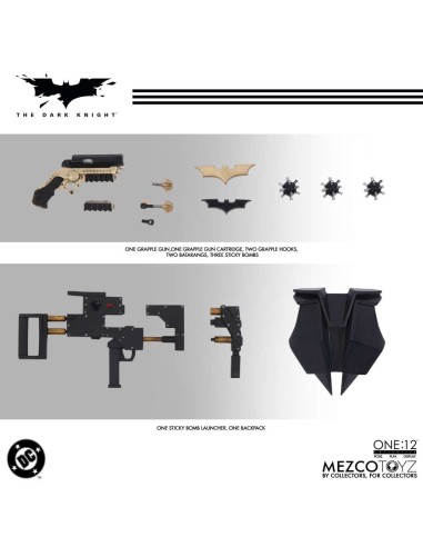 Mezco Toys The Dark Knight 1/12 Batman