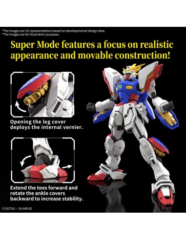 Bandai Shining Gundam Real Grade