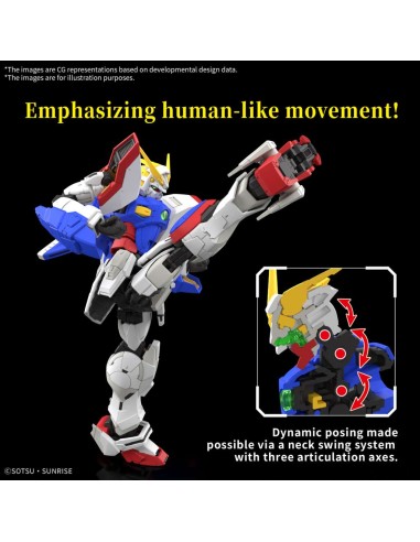 Bandai Shining Gundam Real Grade