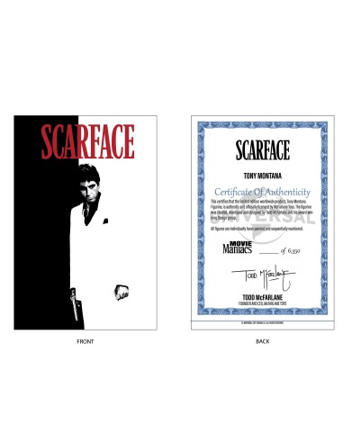 McFarlane Scarface Movie Maniacs Tony...