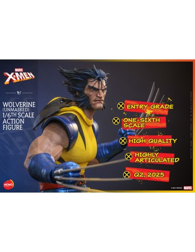Hono Marvel X-Men 1/6 Wolverine Unmasked