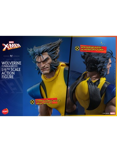 Hono Marvel X-Men 1/6 Wolverine Unmasked