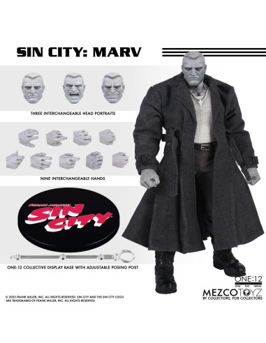 Mezco Toys Sin City 1/12 Marv