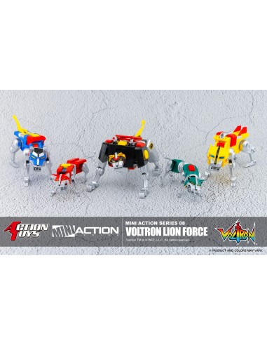 Action Toys Mini Action Voltron Lion...